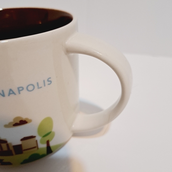 Starbucks You Are Here Collection Indianapolis 14oz Stoneware Mug - Picture 2 of 6